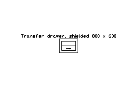 Preview of the Transfer drawer, shielded 800 x 600 symbol, block RAD_TRANSFER_DRAWER