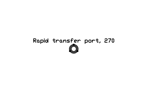 Preview of the Rapid transfer port, 270 symbol, block RAD_TRANSFER_PORT