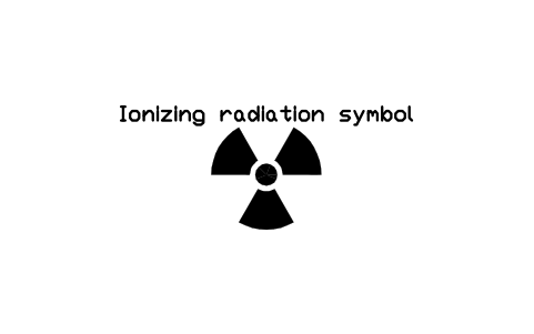 Preview of the Ionizing radiation symbol symbol, block RAD_TREFOIL
