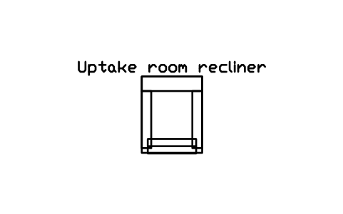 Preview of the Uptake room recliner symbol, block RAD_UPTAKE_CHAIR