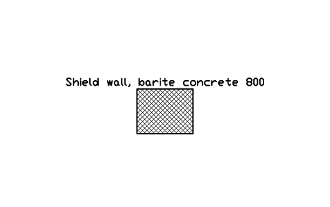 Preview of the Shield wall, barite concrete 800 symbol, block RAD_WALL_BARITE_800