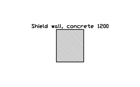 Preview of the Shield wall, concrete 1200 symbol, block RAD_WALL_CONCRETE_1200