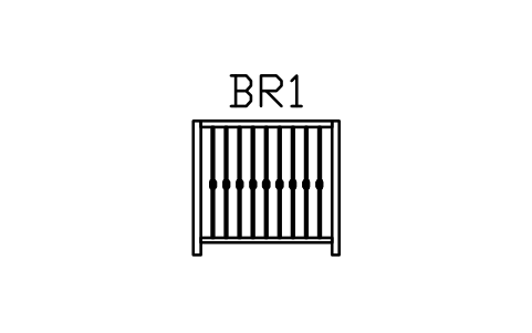 Anteprima del simbolo Montanti tondi con collare, blocco RLG_BAY_COLLAR