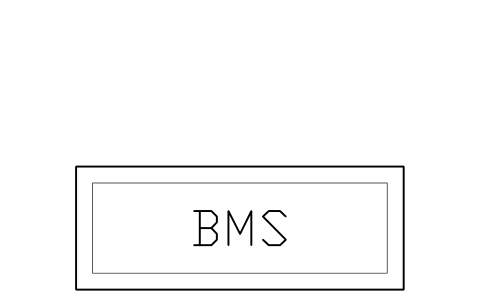 Preview of the BMS outstation panel symbol, block RMR_BMS_PANEL