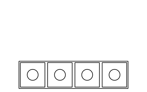 Preview of the Boiler cascade, 4 floor units symbol, block RMR_BOILER_CASCADE_4