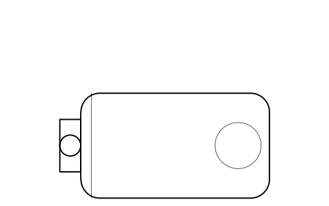 Preview of the Boiler, fire-tube, small symbol, block RMR_BOILER_FT_S