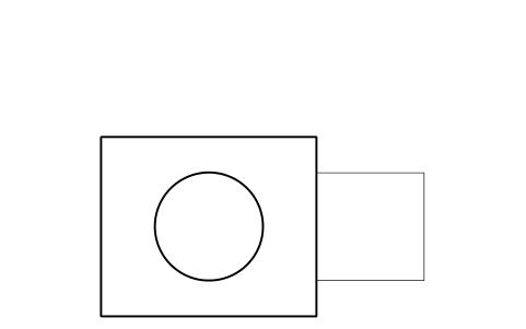Preview of the Burner, gas / oil symbol, block RMR_BURNER