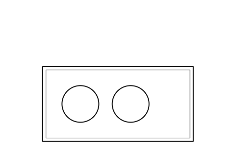 Preview of the Beer cooler, cold room unit symbol, block RMR_CAB_BEER