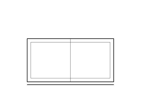 Preview of the Bottle cooler, 2 doors symbol, block RMR_CAB_BOTTLE