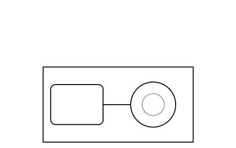Preview of the Centrifugal compressor symbol, block RMR_COMP_CENTRIF