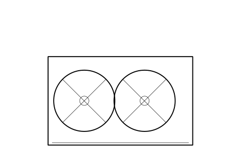 Preview of the Condensing unit, large symbol, block RMR_COND_UNIT_L