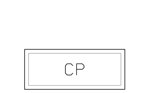 Preview of the Plant control panel symbol, block RMR_CTRL_PANEL