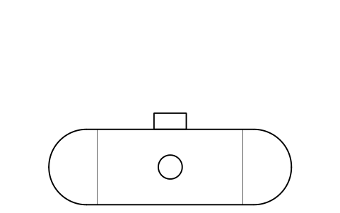 Preview of the Deaerator, horizontal symbol, block RMR_DEAERATOR