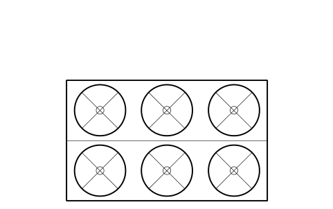 Preview of the Dry cooler, V-type symbol, block RMR_DRYCOOLER_V