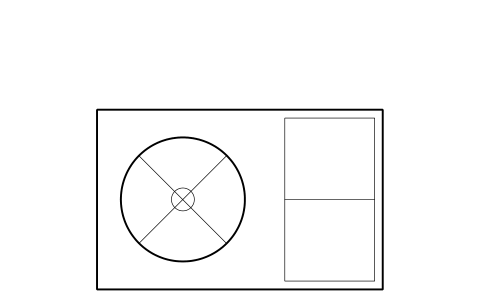 Preview of the Evaporative condenser, medium symbol, block RMR_EVAPCOND_M