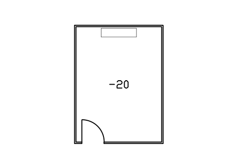 Preview of the Freezer room 6 x 8 m symbol, block RMR_FREEZER_6X8