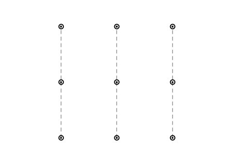 Preview of the Borehole field, 3 x 3, 6 m symbol, block RMR_GEO_FIELD_9