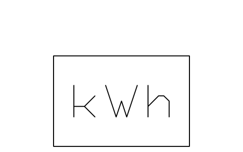 Preview of the Heat meter symbol, block RMR_HEAT_METER