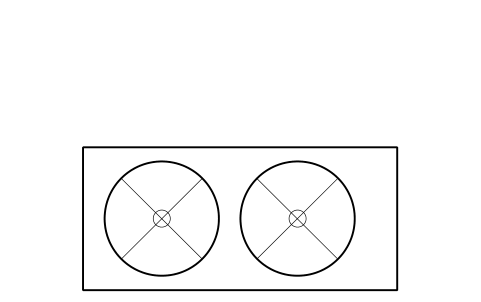 Preview of the Air-source heat pump, 40 kW symbol, block RMR_HP_AIR_L