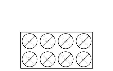 Preview of the Air-source heat pump, 120 kW symbol, block RMR_HP_AIR_XL