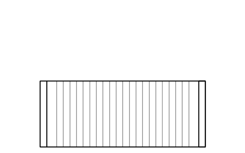 Preview of the Plate heat exchanger, large symbol, block RMR_HX_PLATE_L