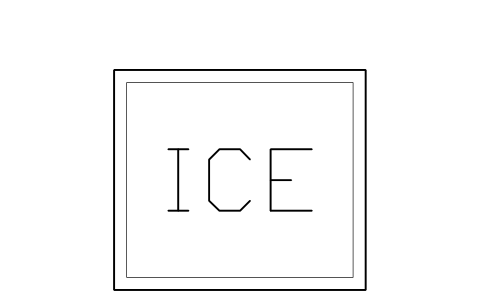 Preview of the Ice dispenser symbol, block RMR_ICE_DISPENSER