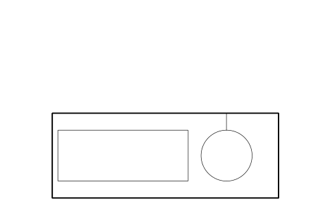 Preview of the Pump, base mounted, medium symbol, block RMR_PUMP_BASE_M