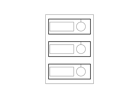 Preview of the Pump set, 2 duty and 1 standby symbol, block RMR_PUMP_SET_3