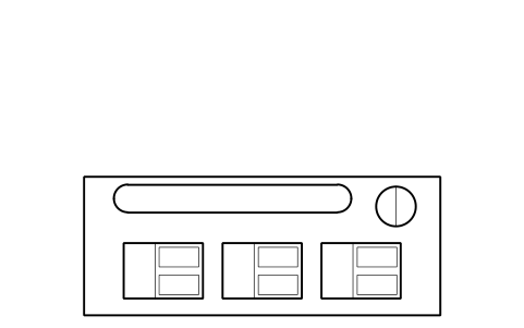 Preview of the Compressor rack, 3 compressors symbol, block RMR_RACK_3