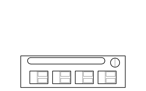 Preview of the Compressor rack, 4 compressors symbol, block RMR_RACK_4