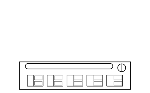 Preview of the Compressor rack, 5 compressors symbol, block RMR_RACK_5