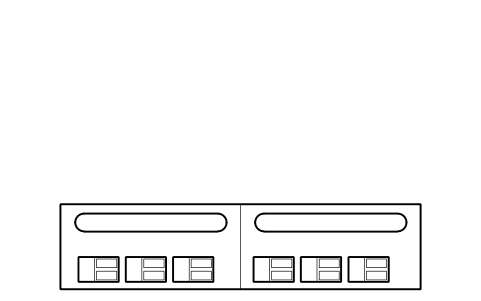 Preview of the Compressor rack, two circuits symbol, block RMR_RACK_PARALLEL_DUAL