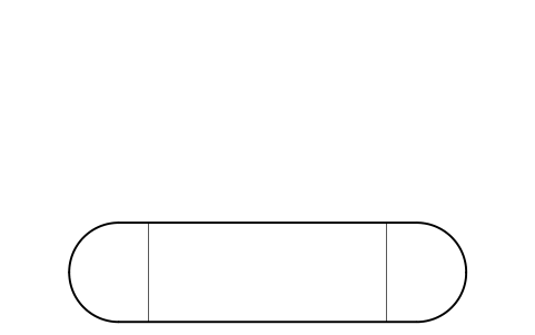 Preview of the Liquid receiver, horizontal, large symbol, block RMR_RECEIVER_L