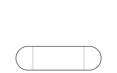 Preview of the Liquid receiver, horizontal, medium symbol, block RMR_RECEIVER_M