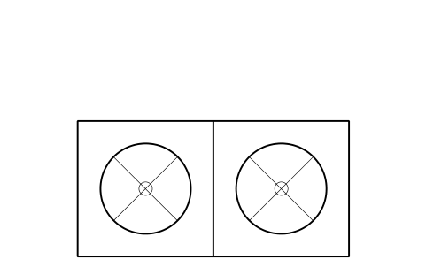 Preview of the Cooling tower, 2 cells symbol, block RMR_TOWER_2