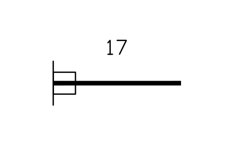 Vorschau des Symbols Endverankerung mit Ankerplatte, Block RBR_ANCHOR_PLATE