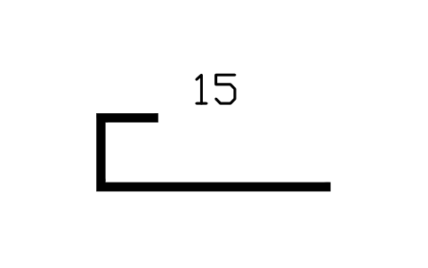 Vorschau des Symbols Endhaken 180°, eckig, Block RBR_HOOK180_POLY