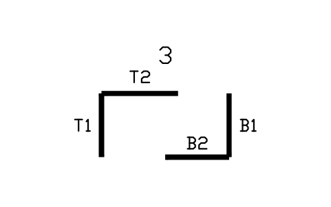 Vorschau des Symbols Lagen im Grundriss, getrennt, Block RBR_LAYER_PLAN_SEP