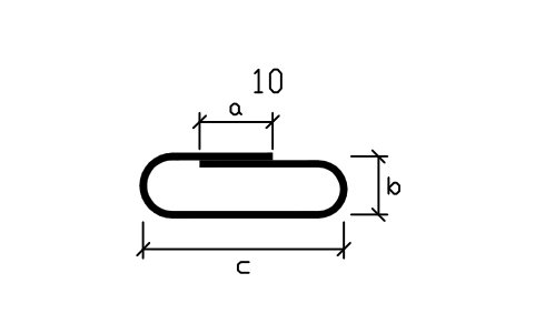 Vorschau des Symbols Stabform 33, Block RBR_SHAPE_33