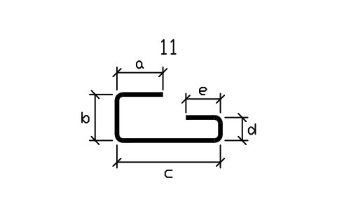 Vorschau des Symbols Stabform 41, Block RBR_SHAPE_41