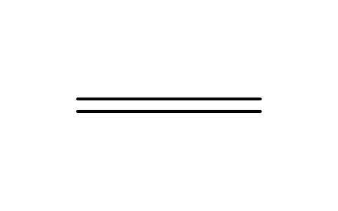 Mechanical link, double 심볼 미리보기, 블록 RLY_S00147_MECHANICAL_LINK_DOUBLE