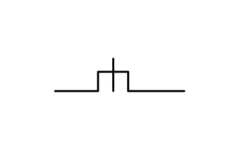 Blocking device, engaged 심볼 미리보기, 블록 RLY_S00158_BLOCKING_DEVICE_ENGAGED