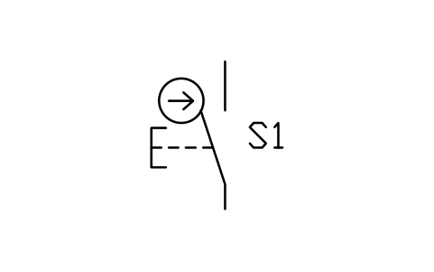 Manual switch, positive 심볼 미리보기, 블록 RLY_S00257_MANUAL_SWITCH_POSITIVE