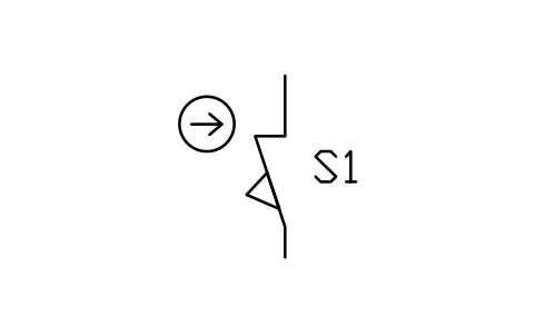 Position switch, positive NC 심볼 미리보기, 블록 RLY_S00262_POSITION_SWITCH_POSITIVE_NC