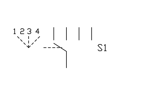 Multi-position, diagram 심볼 미리보기, 블록 RLY_S00272_MULTI_POSITION_DIAGRAM
