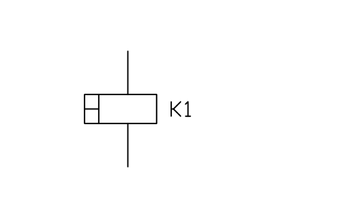 Coil, high-speed relay 심볼 미리보기, 블록 RLY_S00314_COIL_HIGH_SPEED_RELAY