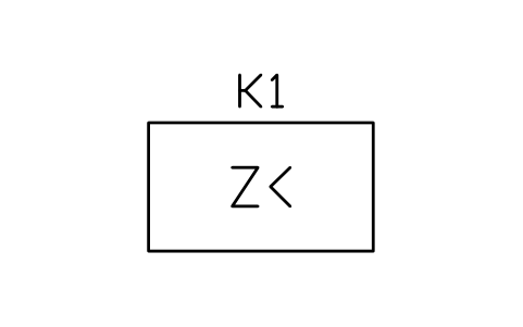 Under-impedance relay 심볼 미리보기, 블록 RLY_S00346_UNDER_IMPEDANCE_RELAY