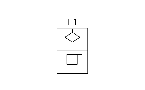 Buchholz protective device 심볼 미리보기, 블록 RLY_S00352_BUCHHOLZ_PROTECTIVE_DEVICE