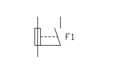 Fuse with alarm contact 심볼 미리보기, 블록 RLY_S00365_FUSE_WITH_ALARM_CONTACT