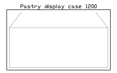 Preview of the Pastry display case 1200 symbol, block RRT_DISPLAY_CASE